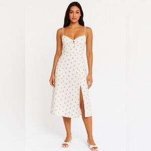 Abercrombie & Fitch Floral Midi Dress Size M